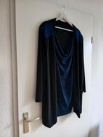 Elegante nieuwe zwart/blauwe tuniek van MAGNA. Maat 56-58., Kleding | Dames, Grote Maten, Verzenden, Nieuw, Magna, Blouse of Tuniek