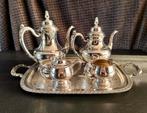 Verzilverd koffie/thee set, 5 delig van Oneida USA., Antiek en Kunst, Antiek | Goud en Zilver, Ophalen