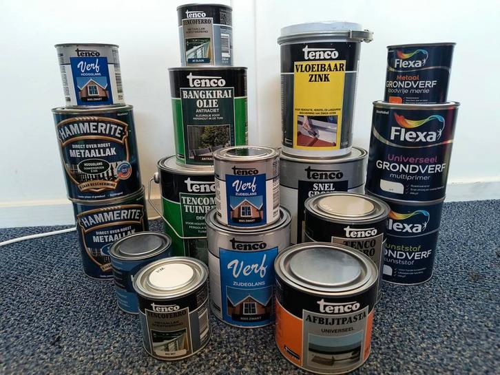 Tenco Hammerite Flexa Primers, Menie, Metaallakken, beits, Doe-het-zelf en Verbouw, Verf, Beits en Lak, Nieuw, Verf, Minder dan 5 liter