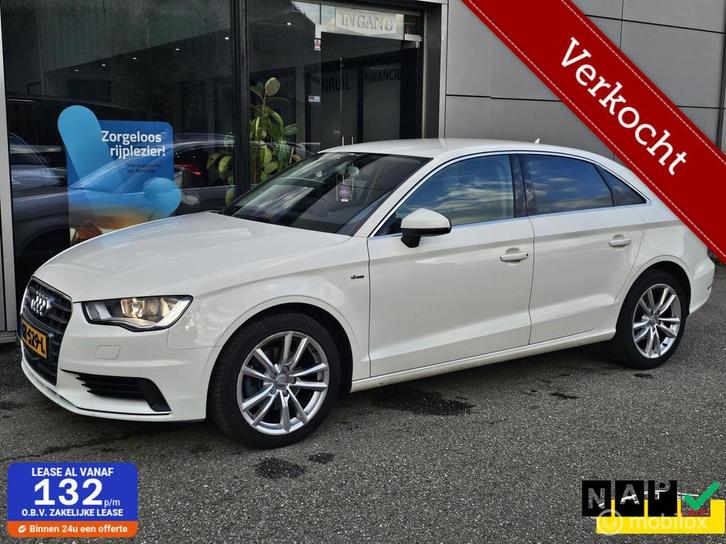 Audi A3 Limousine 1.6 TDI Ambition Pro Line S, Auto's, Audi, Bedrijf, A3, ABS, Adaptive Cruise Control, Airbags, Alarm, Bluetooth