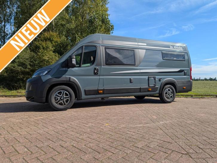 La Strada Avanti E Lengtebedden AUT., Caravans en Kamperen, Campers, Bedrijf, tot en met 2, Buscamper of Camperbus, La Strada