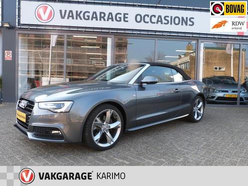 Audi A5 Cabriolet 2.0 TFSI Pro Line S QUATTRO AUTOMAAT,LEER,, Auto's, Audi, Bedrijf, Te koop, A5, ABS, Airbags, Airconditioning
