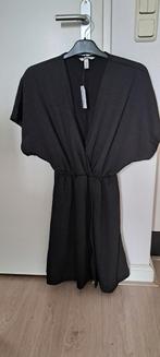 H&M crinkle jurk met overslag, Kleding | Dames, Jurken, H&M, Zwart, Nieuw, Ophalen of Verzenden