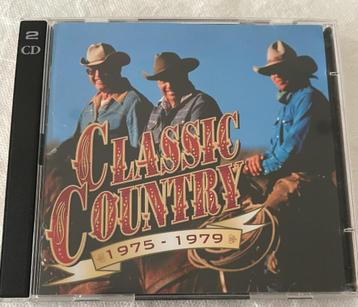 CD Classic Country 1975-1979 dubbel CD beschikbaar voor biedingen