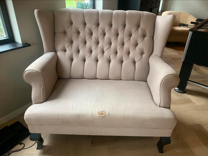 Bankje/ loveseat Barok, Huis en Inrichting, Banken | Sofa's en Chaises Longues, Gebruikt, Tweepersoons, Minder dan 150 cm, 75 tot 100 cm