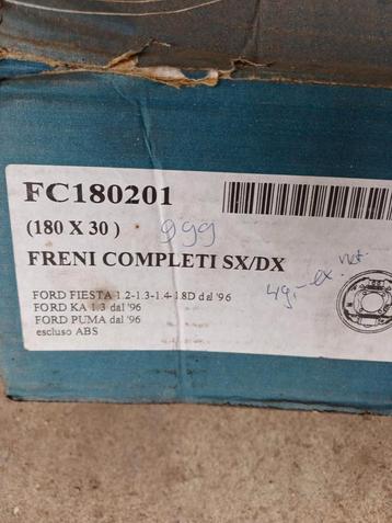 Nieuwe Remschoenen Ford Fiesta Ka - Compleet met Cilinders beschikbaar voor biedingen