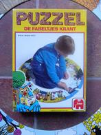 Fabeltjeskrant vloerpuzzel 20 grote stukjes, Ophalen of Verzenden, 10 tot 50 stukjes, Gebruikt, 2 tot 4 jaar