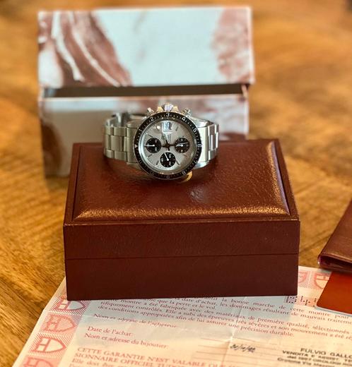 Tudor big block panda 79170 full set, Sieraden, Tassen en Uiterlijk, Horloges | Heren, Zo goed als nieuw, Polshorloge, Rolex, Staal