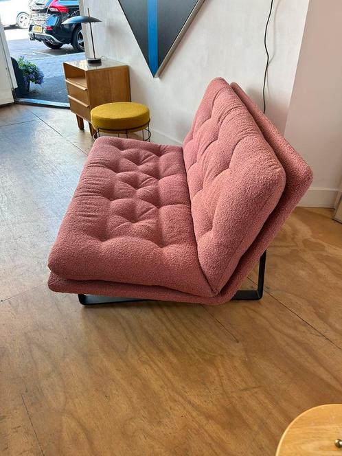 Kho liang ie bankje vintage design jaren 60 nieuw bekleed, Huis en Inrichting, Banken | Bankstellen, Tweepersoons, Minder dan 150 cm