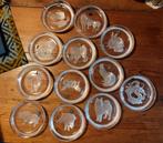 Kristallen Asbakken Hoya., Antiek en Kunst, Ophalen