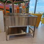 Spoeltafel incl. voorspoeldouche met mengkraan, Gebruikt, Ophalen of Verzenden, Minder dan 100 cm, 50 tot 75 cm