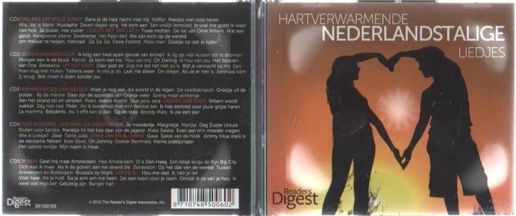 CD Verzamel: Hartverwarmende Nederlandstalige liedjes, Cd's en Dvd's, Cd's | Verzamelalbums, Zo goed als nieuw, Nederlandstalig