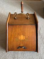 Antieke houten kolenkit, Ophalen of Verzenden