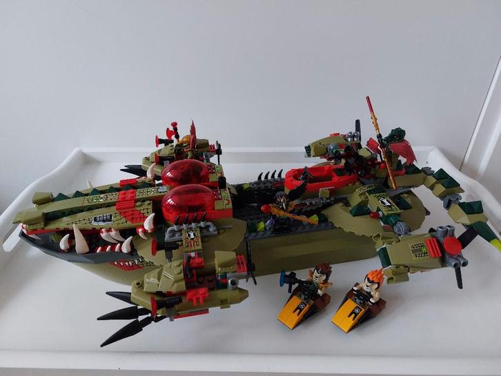 Lego Chima 70006 Cragger's Command Ship commandoschip, Kinderen en Baby's, Speelgoed | Duplo en Lego, Zo goed als nieuw, Lego