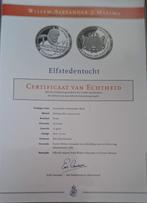 Willem-Alexander & Maxima, Postzegels en Munten, Penningen en Medailles, Verzenden, Zilver, Nederland