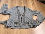 Didi zwart wit blouse l katoen apart, Kleding | Dames, Blouses en Tunieken, Wit, Maat 42/44 (L), Didi, Ophalen of Verzenden