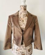 ZGAN Steps blazer goud maat 42, Ophalen of Verzenden, Zo goed als nieuw, Maat 42/44 (L), Overige kleuren