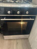 gasfornuis gas kookplaat en inbouw Oven met Grill Functie, Ophalen, Gebruikt, Hete lucht, 4 kookzones