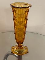 Art Deco Amberkleurige Vaas, 1930s (persglas), Ophalen of Verzenden