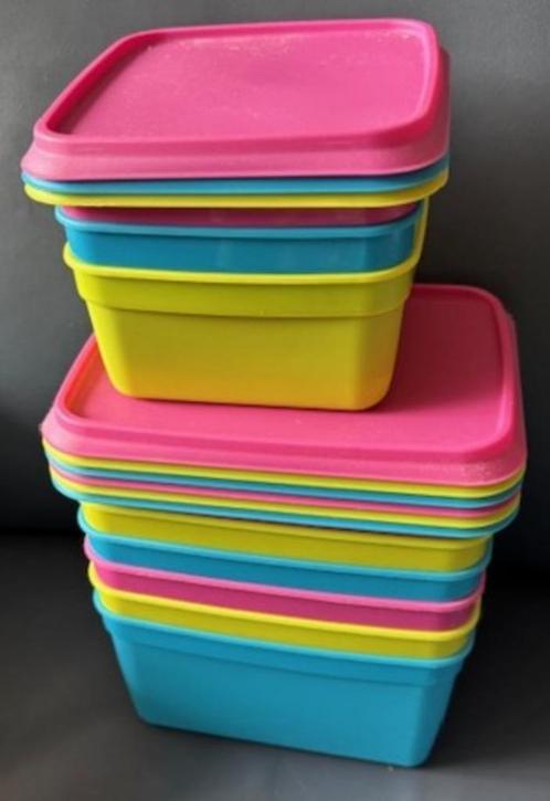 Bewaar- & vershoudbakjes met deksel - 9x - nieuwtotaal -€15, Huis en Inrichting, Keuken | Tupperware, Nieuw, Ophalen of Verzenden