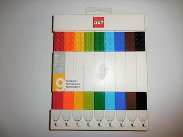 Nieuw LEGO Classic Set van 9 Markeerstiften beschikbaar voor biedingen