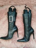 Buffalo London 36, Hoge laarzen, Zwart, Ophalen of Verzenden, Zo goed als nieuw