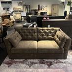 Bank Fiore in stof Enfield Warm Grey, 75 tot 100 cm, Ophalen of Verzenden, Rechte bank, Stof