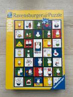 Puzzel Nijntje 65 jaar Ravensburger 1000 stukjes, Ophalen of Verzenden, 500 t/m 1500 stukjes, Zo goed als nieuw, Legpuzzel