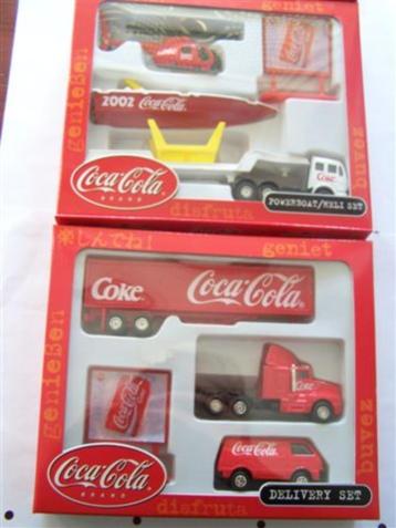 Coca Cola helicopter en auto set ook per stuk te koop beschikbaar voor biedingen