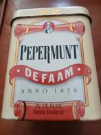 Vintage De Faam Pepermunt Blik - Anno 1838, Ophalen of Verzenden