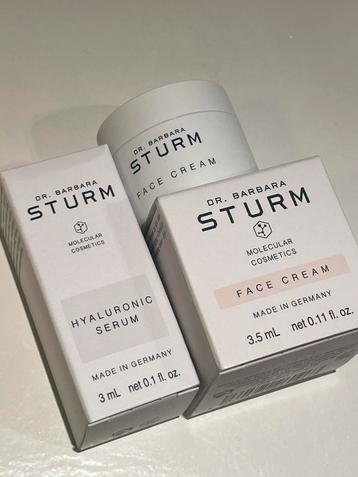 Dr Barbara sturm hyaluronic serum en face Cream 