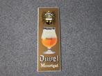 DUVEL GLACOIDE RECLAMEBORD, Ophalen, Zo goed als nieuw, Reclamebord, Plaat of Schild, Duvel