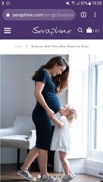 Zwangerschapsjurkje navy blauw - Seraphine || maat 38, Kleding | Dames, Positiekleding, Maat 38/40 (M), Ophalen of Verzenden, Zo goed als nieuw