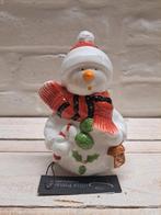 Kerst Sneeuwpop met Licht - Decoratie, Verzenden, Nieuw