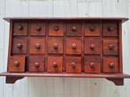 Vintage apothekerskast, nette staat, Huis en Inrichting, Kasten | Ladekasten, Gebruikt, 5 laden of meer, Minder dan 100 cm, 25 tot 50 cm