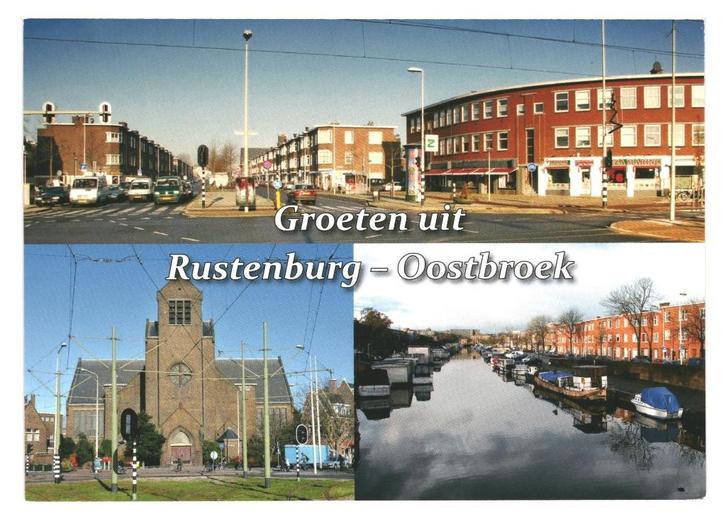 975329 Rustenburg Oostbroek Den Haag Nette krt Onbeschreven, Verzamelen, Ansichtkaarten | Nederland, Ongelopen, Noord-Brabant