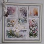 Postzegel kaart met sneeuwklokjes, Ophalen of Verzenden, Zo goed als nieuw, Overige thema's, Pons of Mal