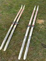 Vintage Langlaufski Set Compleet, Sport en Fitness, Skiën en Langlaufen, Ski's, Ophalen, Overige merken, Gebruikt