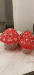 Tafel lamp mushroom met verlichting., Huis en Inrichting, Ophalen of Verzenden, Zo goed als nieuw, Minder dan 50 cm
