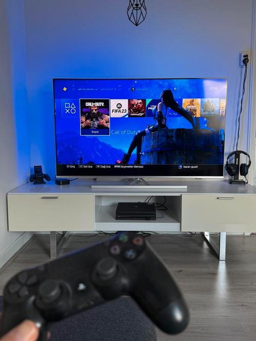 Playstation 4 pro 1tb, Spelcomputers en Games, Spelcomputers | Sony PlayStation 4, Zo goed als nieuw, Pro, Met 2 controllers, Ophalen