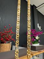 18k gouden ketting rolex schakel massief