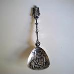 prachtige verzilverde suikerschep H Hooykaas  90 melkmeisje, Antiek en Kunst, Ophalen of Verzenden