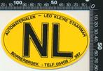 Sticker: Automaterialen Leo Kleine Staarman - Bornerbroek, Ophalen of Verzenden, Zo goed als nieuw, Auto of Motor