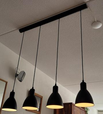 Hanglamp, bruin – 4x E27  beschikbaar voor biedingen