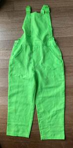 Groene overall / tuinbroek carnaval, maat 164, Carnaval, Overige maten, Ophalen of Verzenden, Kleding