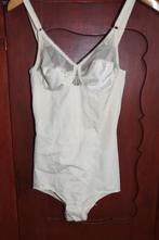 Body maat B80 Barbara Paris huidkleur lingerie bodystocking, Ophalen of Verzenden, Beige, Body of Korset