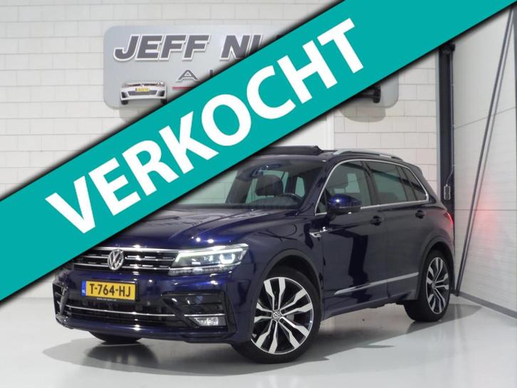 Volkswagen Tiguan 2.0 TSI DSG 4Motion Highline "2X R-Line" P, Auto's, Volkswagen, Bedrijf, Te koop, Tiguan, 360° camera, 4x4, ABS