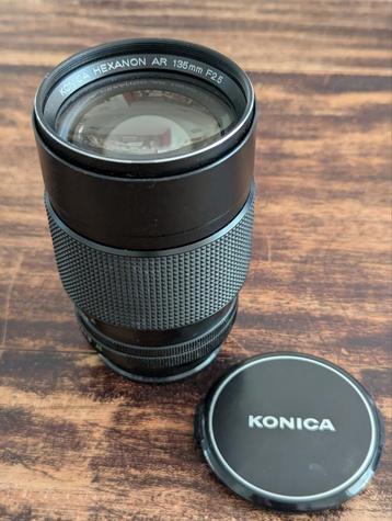 Konica Hexanon AR 2,5 135mm lele- / portretlens. beschikbaar voor biedingen