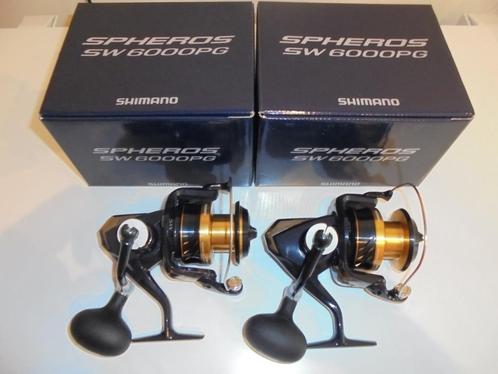 Shimano Spheros SW6000PG Spinning Zee Molen Salt Water., Watersport en Boten, Hengelsport | Zeevissen, Nieuw, Molen, Ophalen of Verzenden
