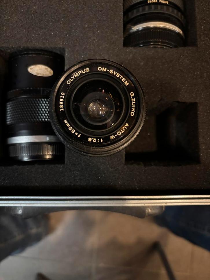 Cameralenzen in Koffer - Verkoop als Geheel, Audio, Tv en Foto, Fotografie | Lenzen en Objectieven, Gebruikt, Standaardlens, Zoom